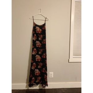 Free People Star Chasing Maxi Slip Dress